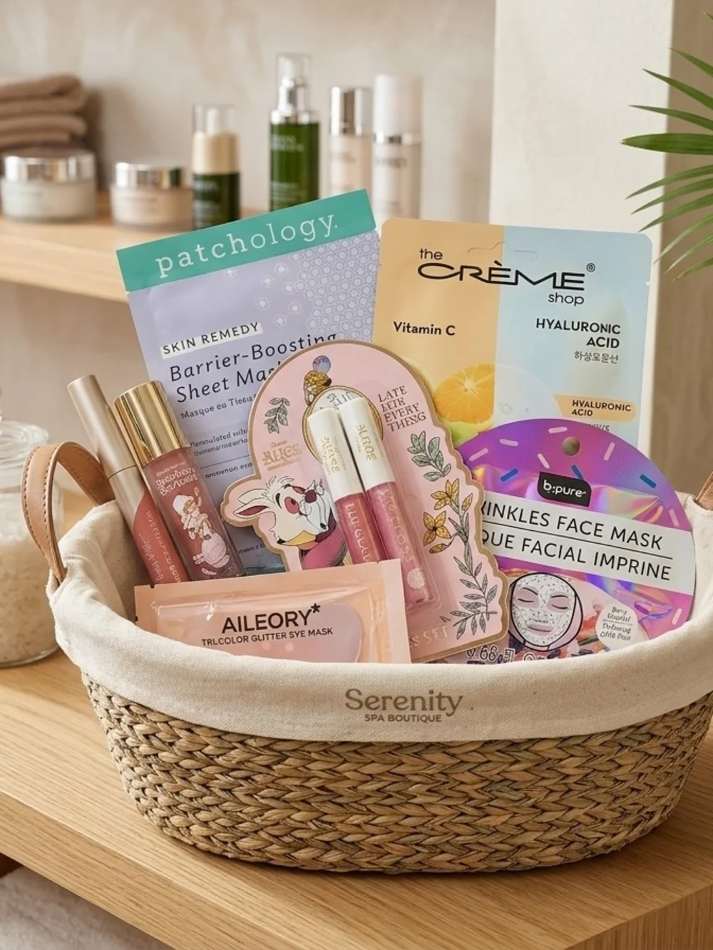 Patchology & The Crème Shop  Skincare Gift Set-NEW!